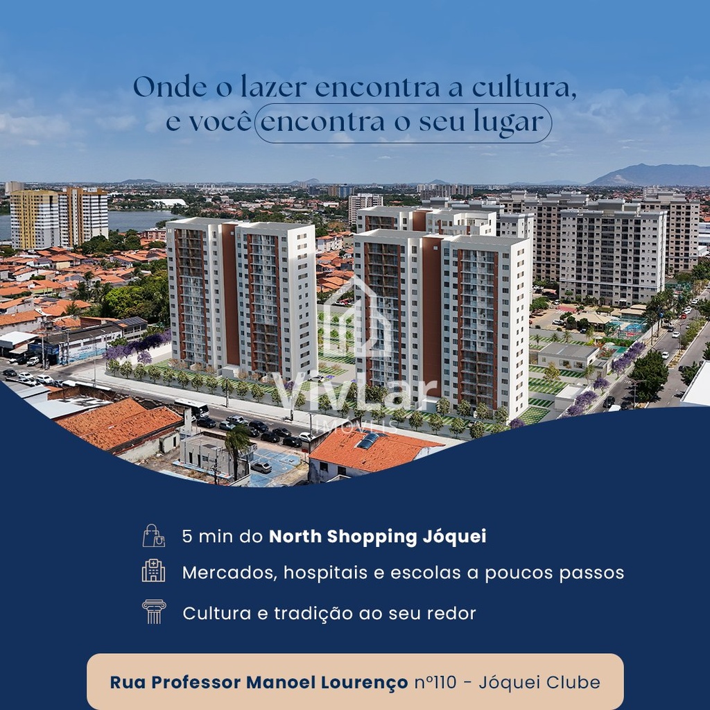 Apartamento 2 quartos Jóquei Clube, Fortaleza - CE
